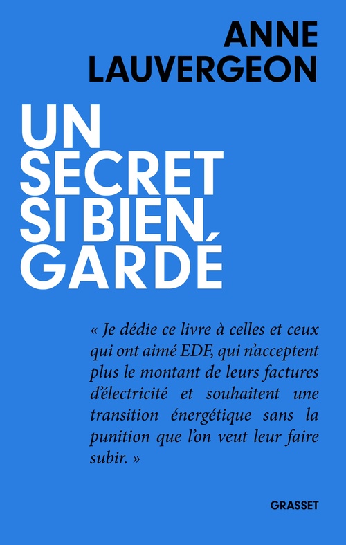 Couverture ebook de Un secret si bien gardé, de Anne Lauvergeon