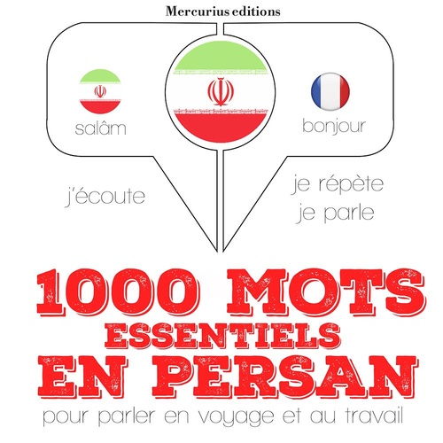 audiobook cover of 1000 mots essentiels en persan, by Jm Gardner