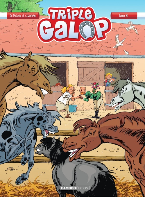 ebook cover of Triple Galop - Tome 16, by Christophe Cazenove, Benoît Du Peloux