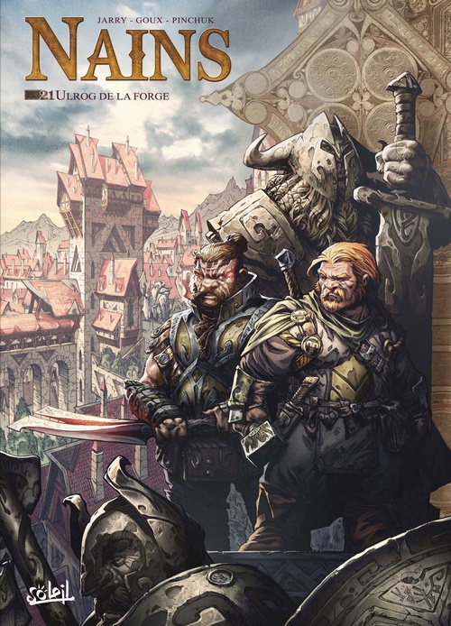 Couverture ebook de Nains T21 - Ulrog de la forge, de Nicolas Jarry