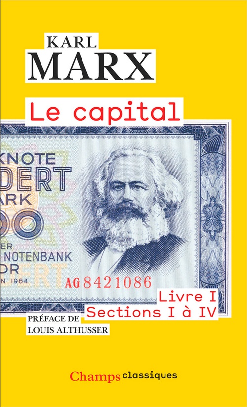 Couverture ebook de Le Capital. Livre I, sections I à IV, de Karl Marx