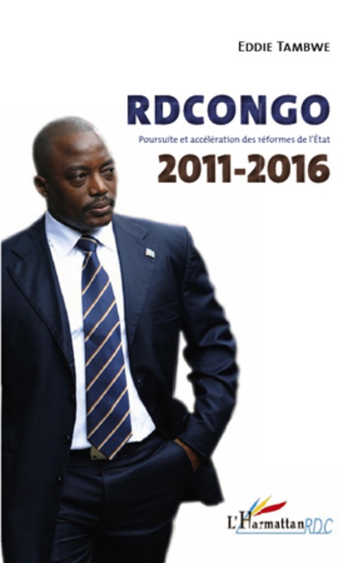 Couverture ebook de RDCongo 2011-2016, de Eddie Tambwe