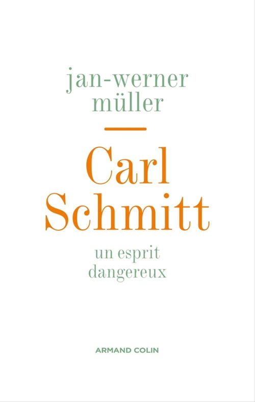 ebook cover of Carl Schmitt, by Muller-J.W