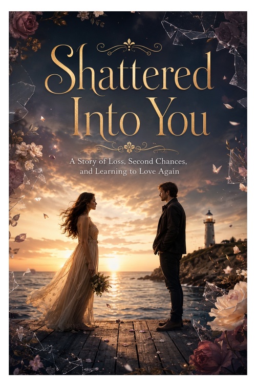 Couverture ebook de Shattered Into You, de Sebastian Crowe