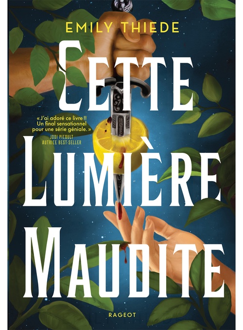 ebook cover of Cette lumière maudite, by Emily Thiede