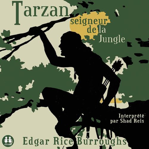 audiobook cover of Tarzan, Seigneur de la jungle, by Edgar Rice Burroughs