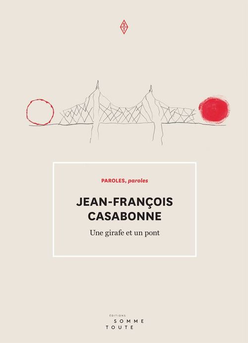 Couverture ebook de Une girafe et un pont, de Jean-Francois Casabonne