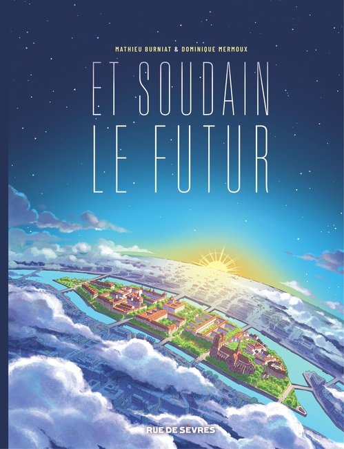 Couverture ebook de Et soudain le futur, de Mathieu Burniat