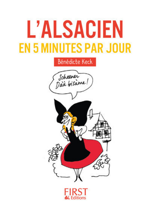 Couverture ebook de Petit livre de - L'alsacien en 5 minutes par jour, de Bénédicte Keck