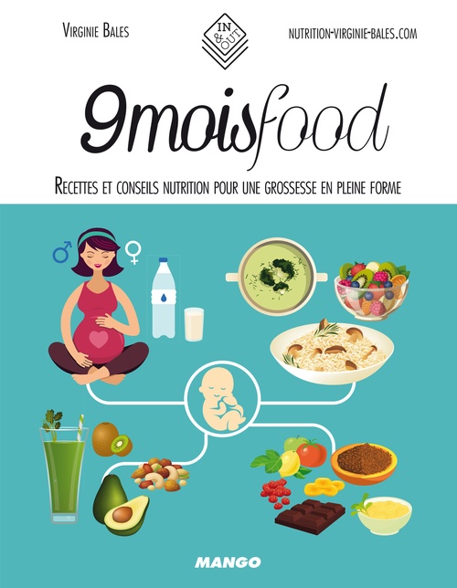 Couverture ebook de 9 mois food, de Virginie Bales
