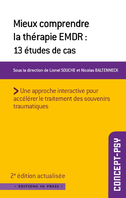 Couverture ebook de Mieux comprendre la thérapie EMDR, de Nicolas Baltenneck, Lionel Souche