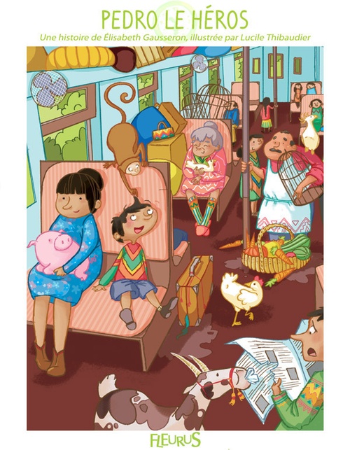 ebook cover of Pedro le héros, by Elisabeth Gausseron, Lucile Thibaudier