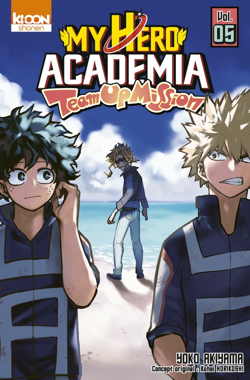 ebook cover of My Hero Academia Team-up Mission T05, by Kohei Horikoshi, Yoko Akiyama