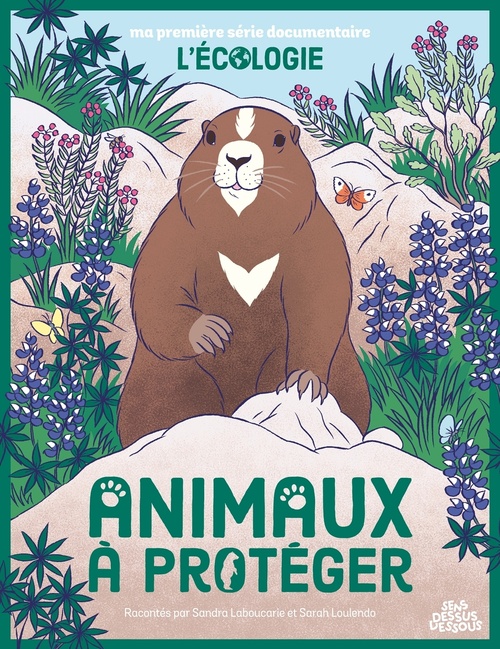 Couverture ebook de Les Animaux à protéger, de Sandra Laboucarie