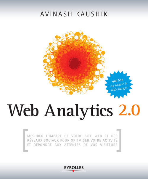 Couverture ebook de Web Analytics 2.0, de Avinash Kaushik