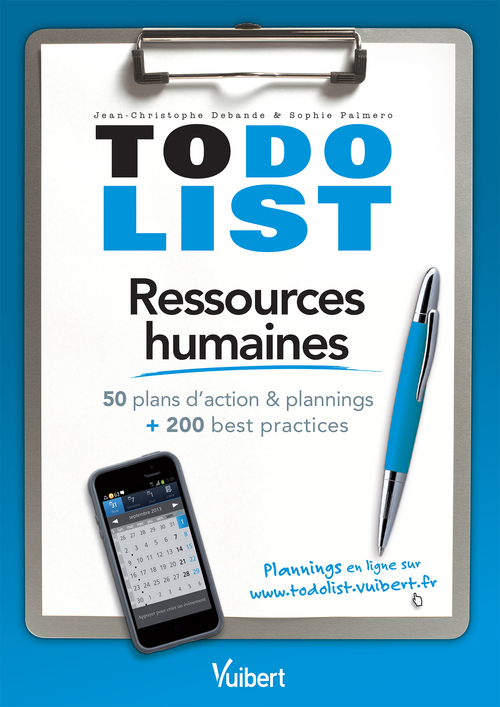 Couverture ebook de To do list : Ressources humaines, de Jean-christophe Debande, Sophie Palmero