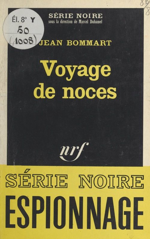 ebook cover of Voyage de noces, by Jean Bommart