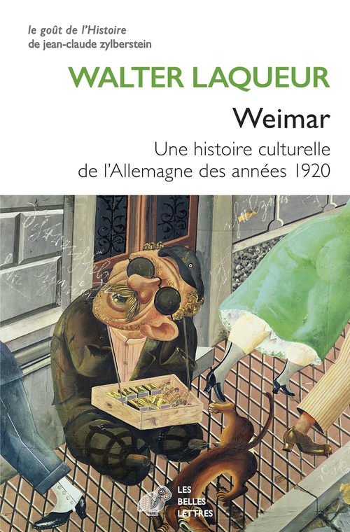 ebook cover of Weimar, by Walter Laqueur