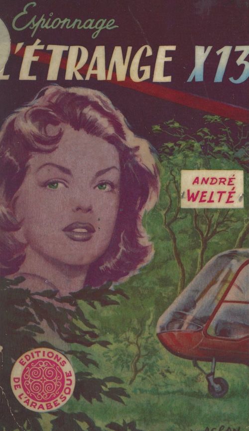 Couverture ebook de L'étrange X 13, de Andre Welte