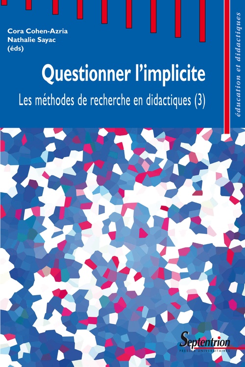 Couverture ebook de Questionner l'implicite, de Cora Cohen-Azria, Collectif, Nathalie Sayac