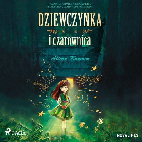 Couverture audiobook de Dziewczynka i czarownica, de Alicja Kramer