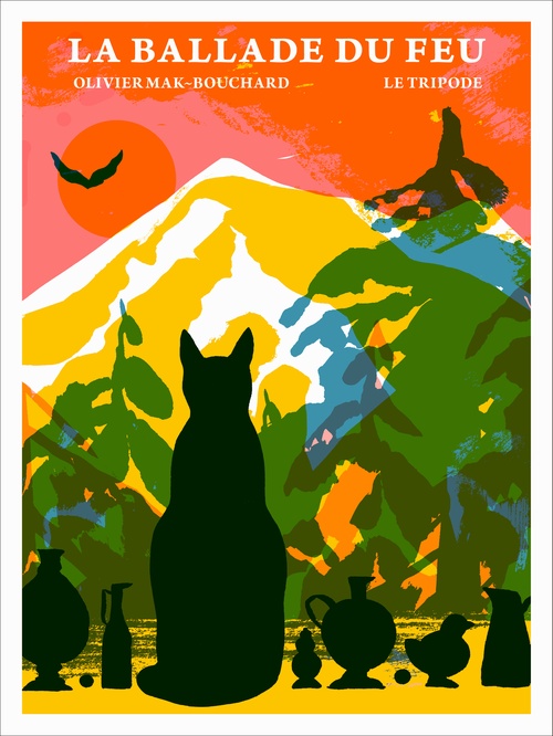 ebook cover of La Ballade du feu, by Olivier Mak-Bouchard