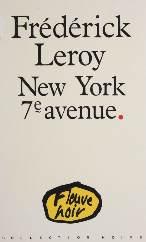 Couverture ebook de New York 7e avenue, de Frederick Leroy