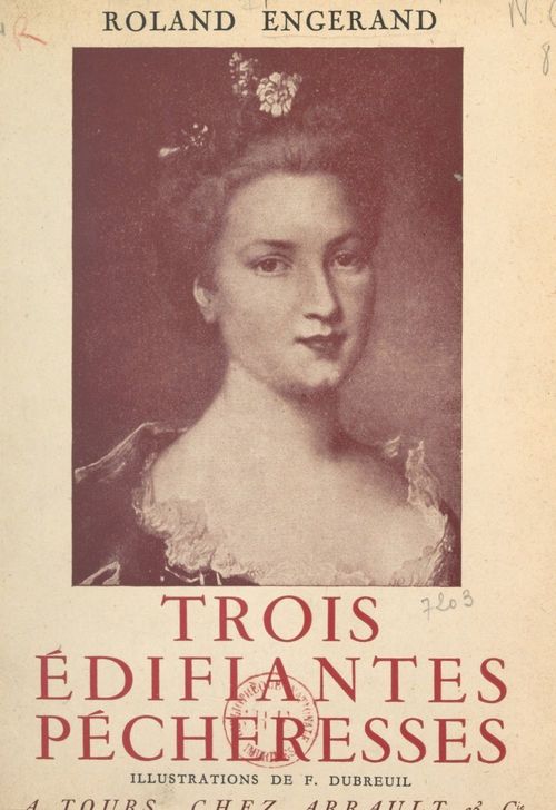 Couverture ebook de Trois édifiantes pécheresses, de Roland Engerand