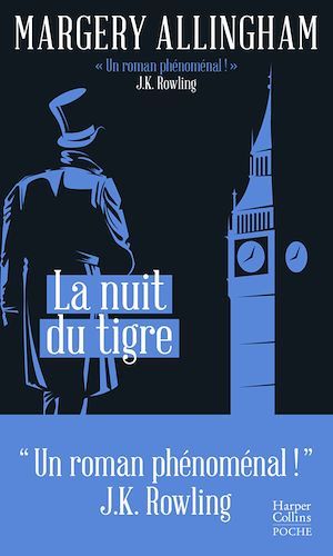 ebook cover of La nuit du tigre, by Margery Allingham