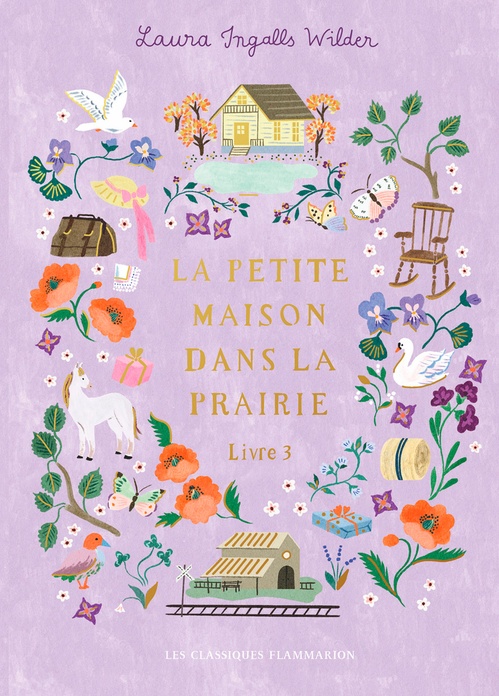 ebook cover of La petite maison dans la prairie COLLECTOR (Livre 3) - Sur les rives du lac, by Laura Ingalls Wilder