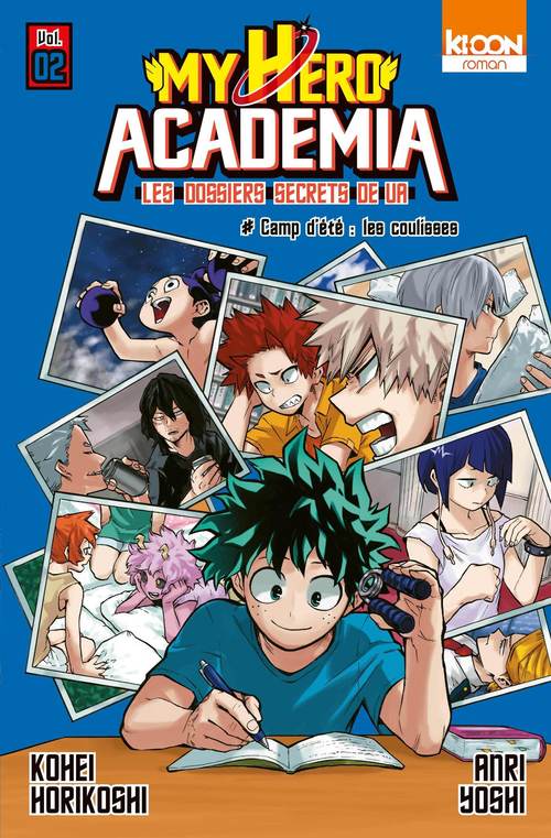 ebook cover of Roman My Hero Academia Les dossiers secrets de UAT02 Camp d'été : les coulisses, by Kohei Horikoshi, Anri Yoshi