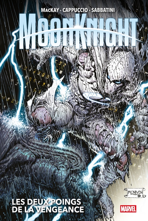 ebook cover of Moon Knight Deluxe (2021) T01, by Jed Mackay, Federico Sabbatini, Alessandro Cappuccio