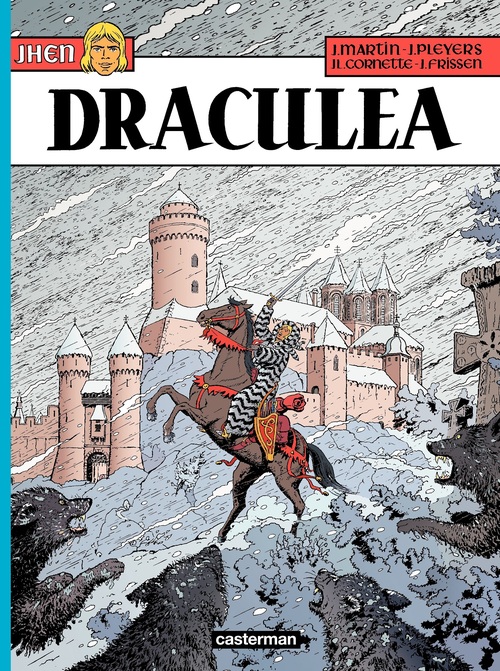 Couverture ebook de Jhen (Tome 14) - Draculea, de Jacques Martin, Jean Pleyers, Jean-Luc Cornette