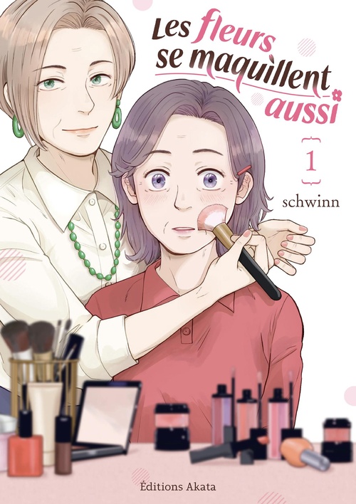 Couverture ebook de Les Fleurs se maquillent aussi - Tome 1, de Schwinn
