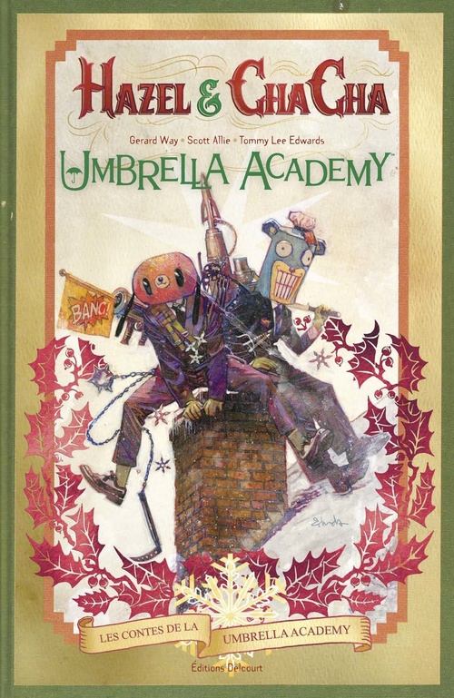 Couverture ebook de Umbrella Academy - Hazel et Cha Cha, de Scott Allie, Gerard Way