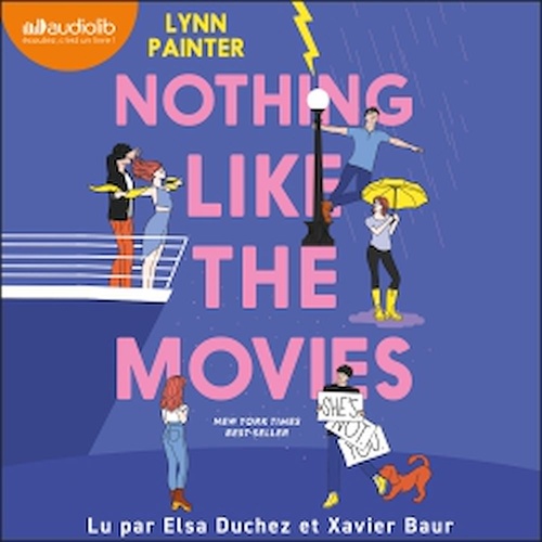audiobook cover of Nothing like the movies, by Lynn Painter