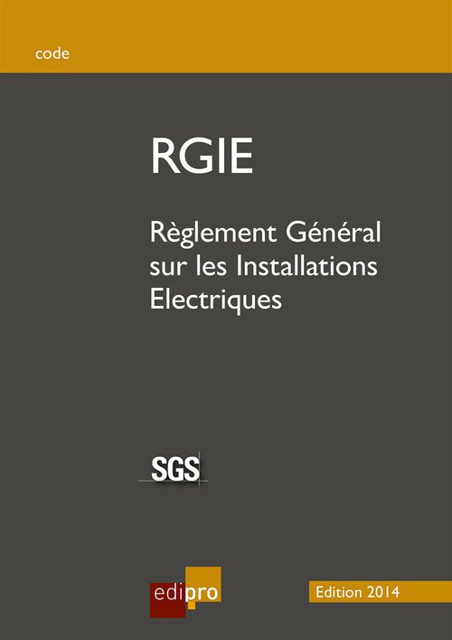ebook cover of RGIE, by Collectif