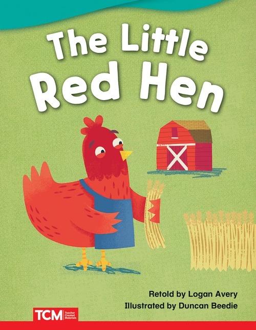 Couverture ebook de The Little Red Hen, de Logan Avery