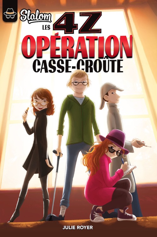 Couverture ebook de Opération casse-croûte, de Julie Royer