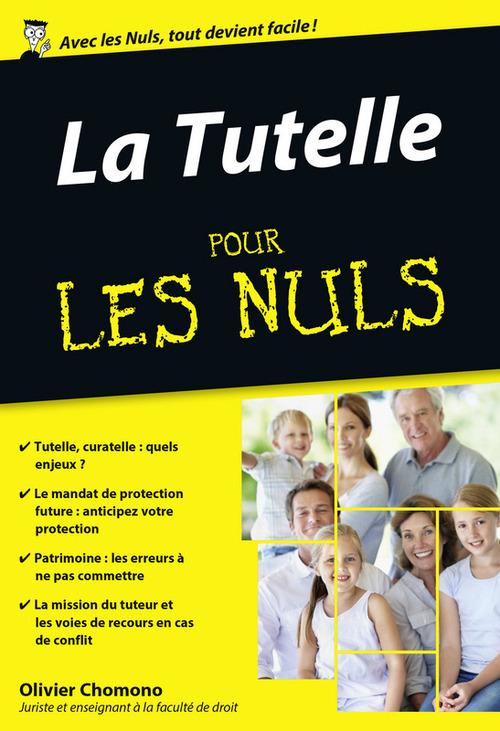 Couverture ebook de La Tutelle Poche Pour les Nuls, de Olivier Chomono