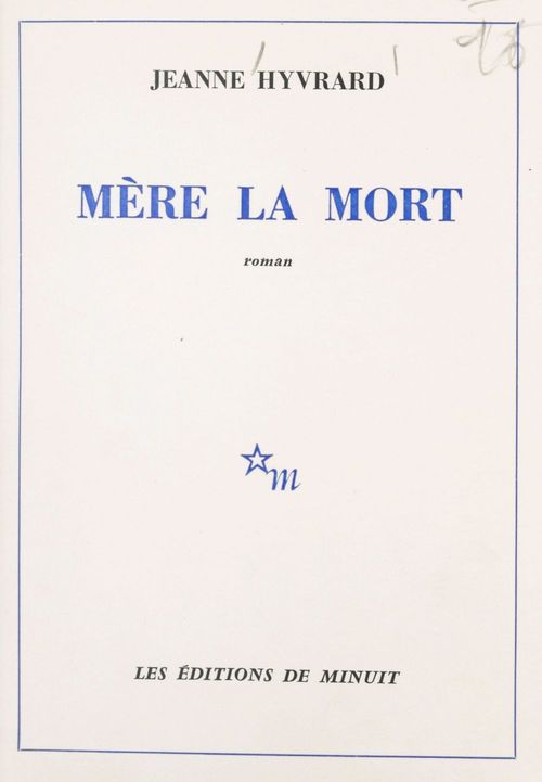 ebook cover of Mère la mort, by Jeanne Hyvrard