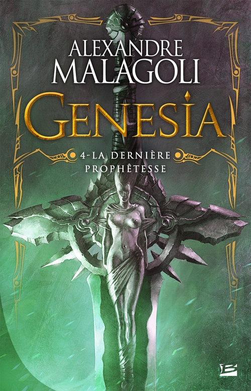 ebook cover of Genesia - Les Chroniques Pourpres, T4 : La Dernière Prophêtesse, by Alexandre Malagoli