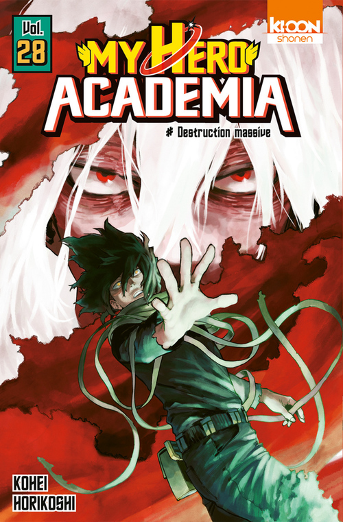 ebook cover of My Hero Academia T28, by Kohei Horikoshi