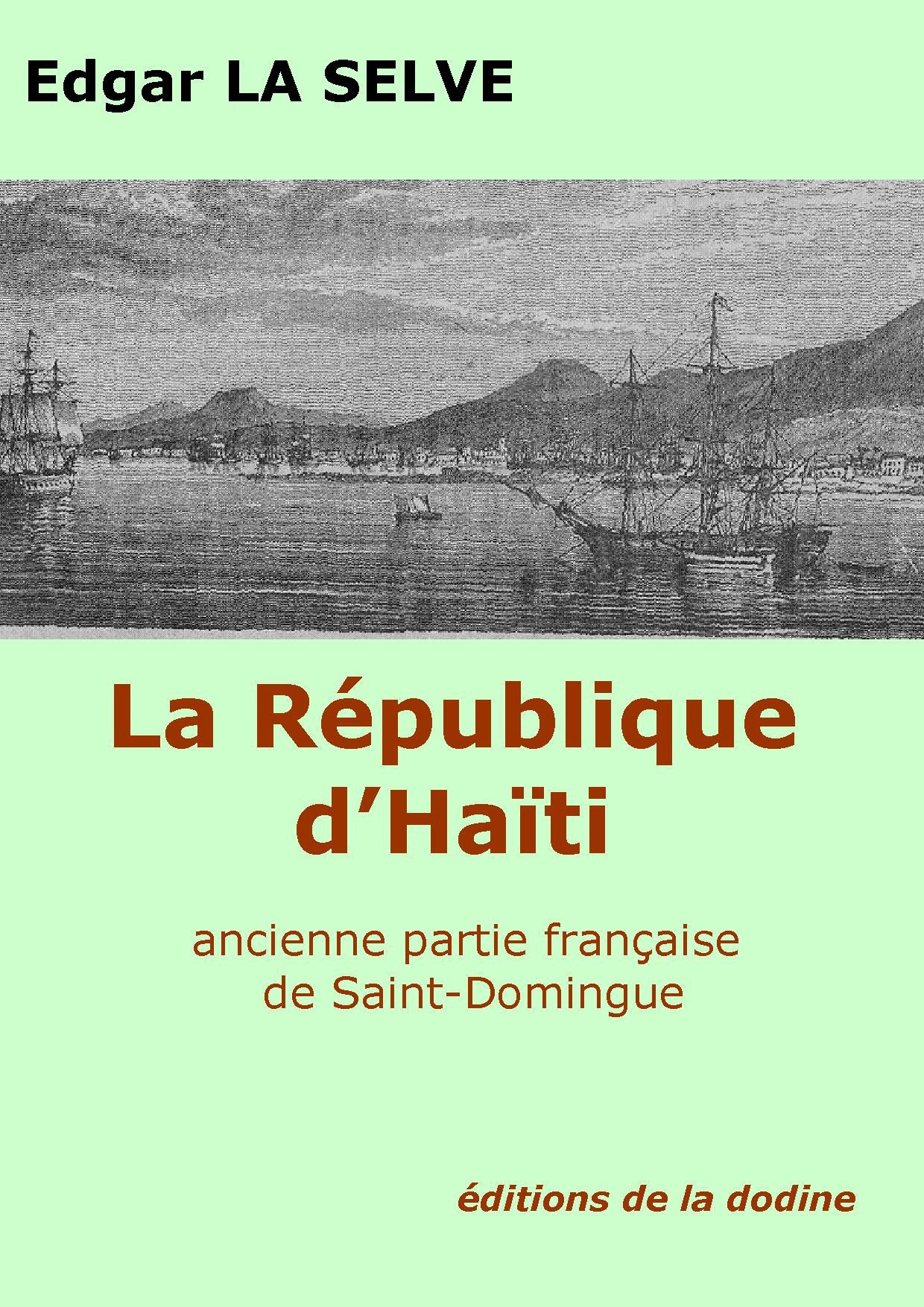 Couverture ebook de La République d'Haïti, de Edgar La Selve
