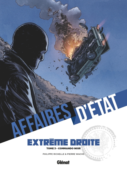 Couverture ebook de Affaires d'Etat - Extrême Droite - Tome 03, de Pierre Wachs