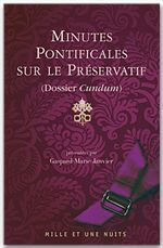 ebook cover of Minutes pontificales sur le préservatif, by Gaspard-Marie Janvier