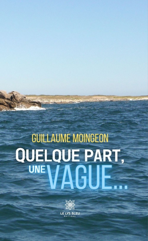 Couverture ebook de Quelque part, une vague..., de Guillaume Moingeon
