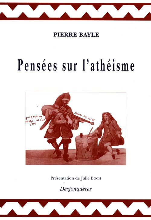 Couverture ebook de Pensées sur l'athéisme, de Bayle Pierre