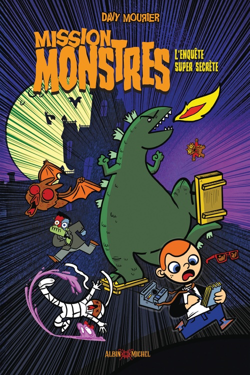 ebook cover of Mission monstres - L'Enquête super secrète, by Davy Mourier