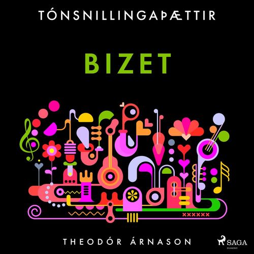 audiobook cover of Tónsnillingaþættir: Bizet, by Theodor Arnason